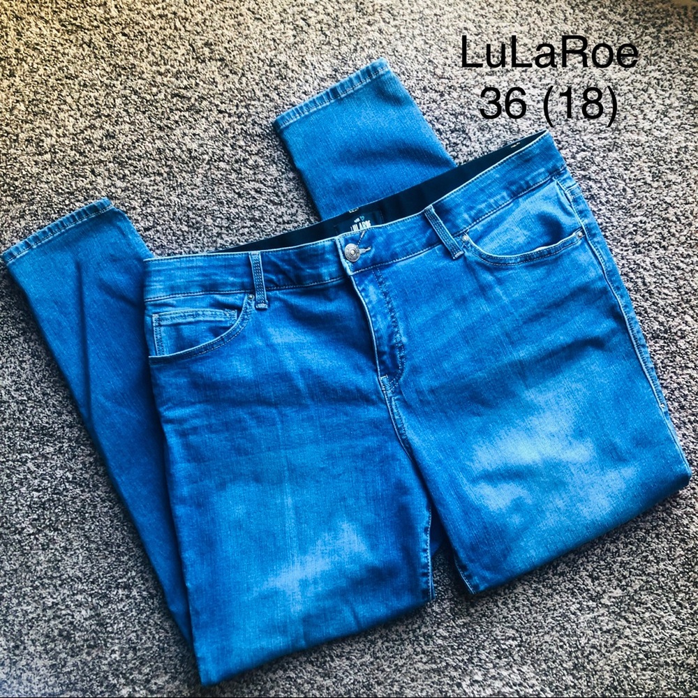 LuLaRoe size 18 (36) skinny jeans